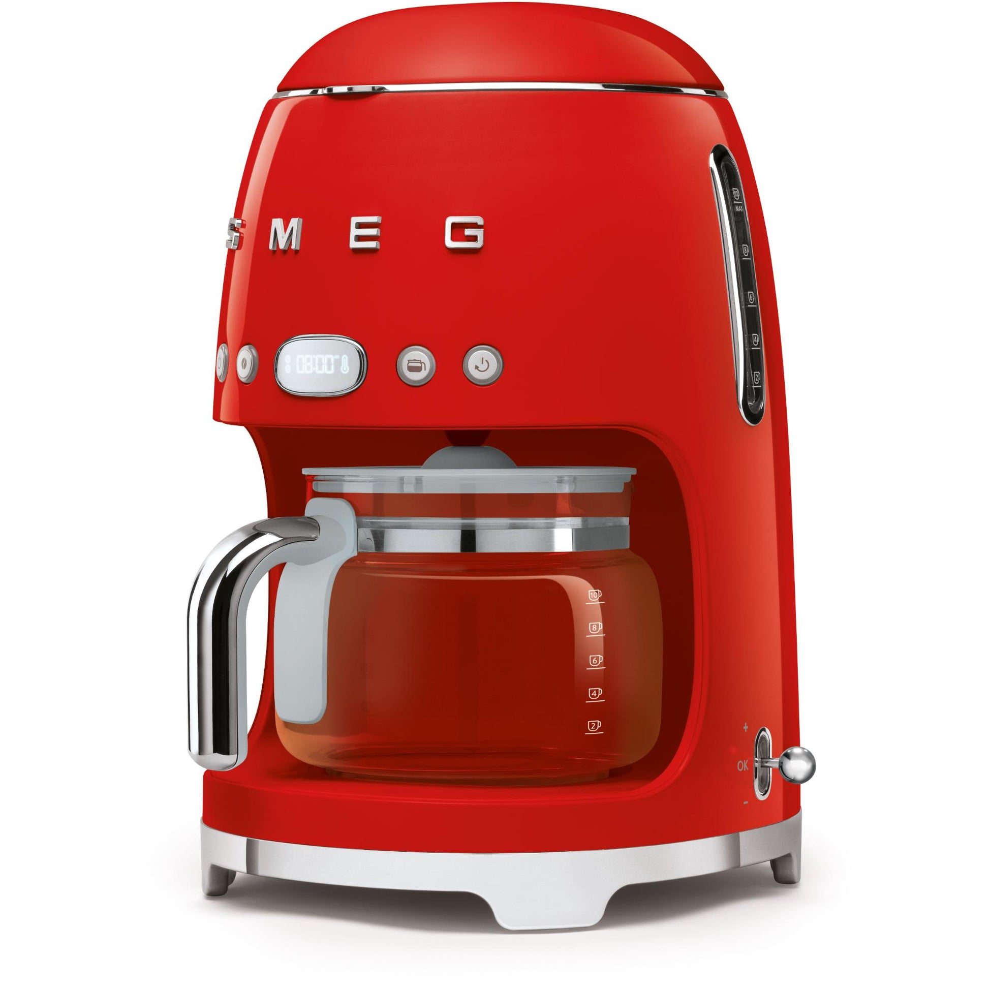 Smeg 50s Retro Style Filter Coffee Machine (Red)