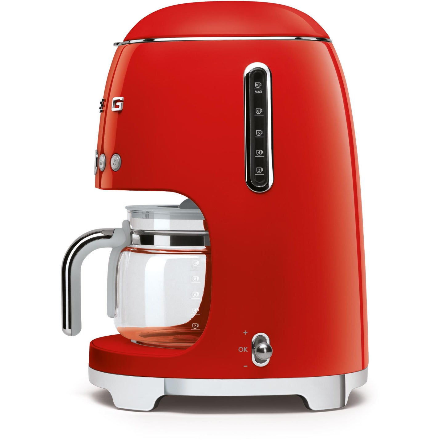 Smeg 50s Retro Style Filter Coffee Machine (Red)