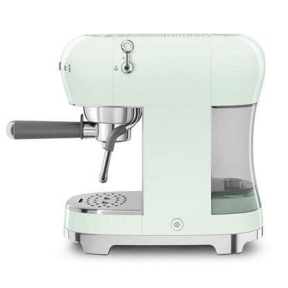 Smeg 50's Style Espresso Manual Coffee Machine (Pastel Green)