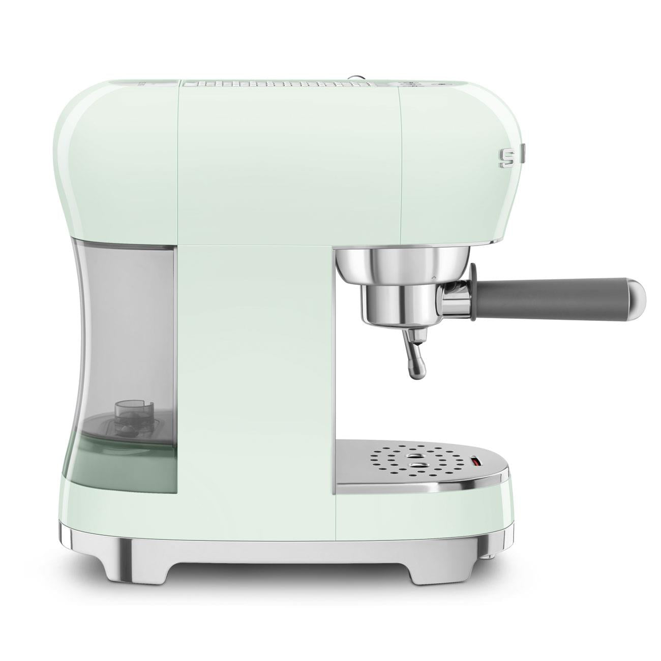 Smeg 50's Style Espresso Manual Coffee Machine (Pastel Green)