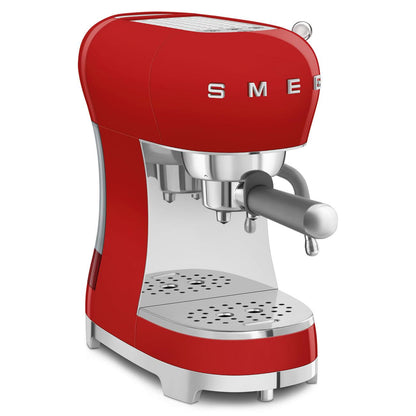 Smeg 50's Style Espresso Manual Coffee Machine (Red)