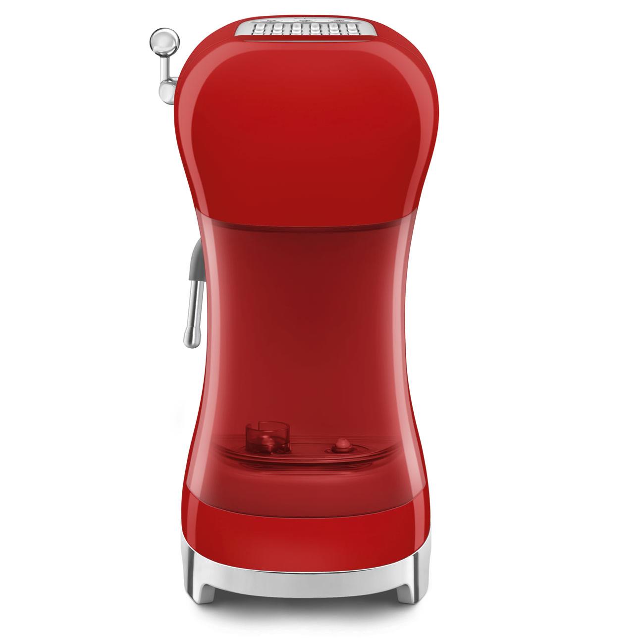 Smeg 50's Style Espresso Manual Coffee Machine (Red)