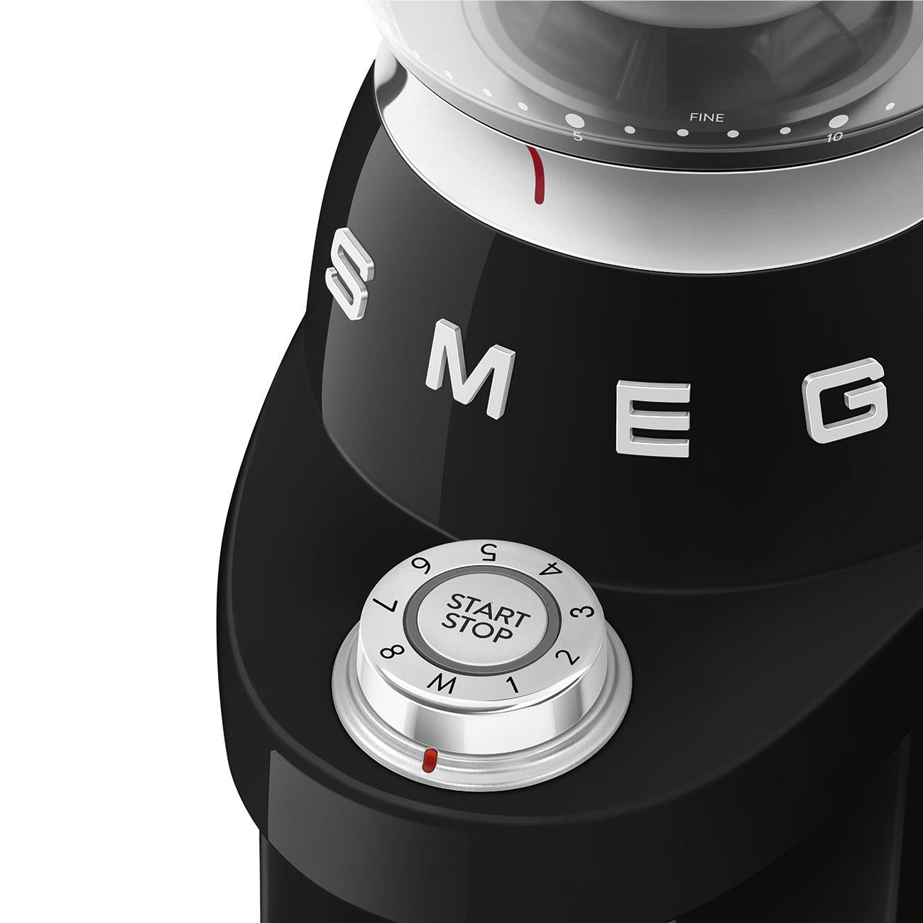 Smeg 50’S Style Retro Coffee Grinder (Black)