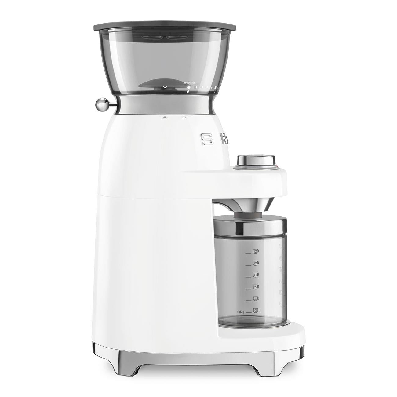 Smeg 50’S Style Retro Coffee Grinder (White)