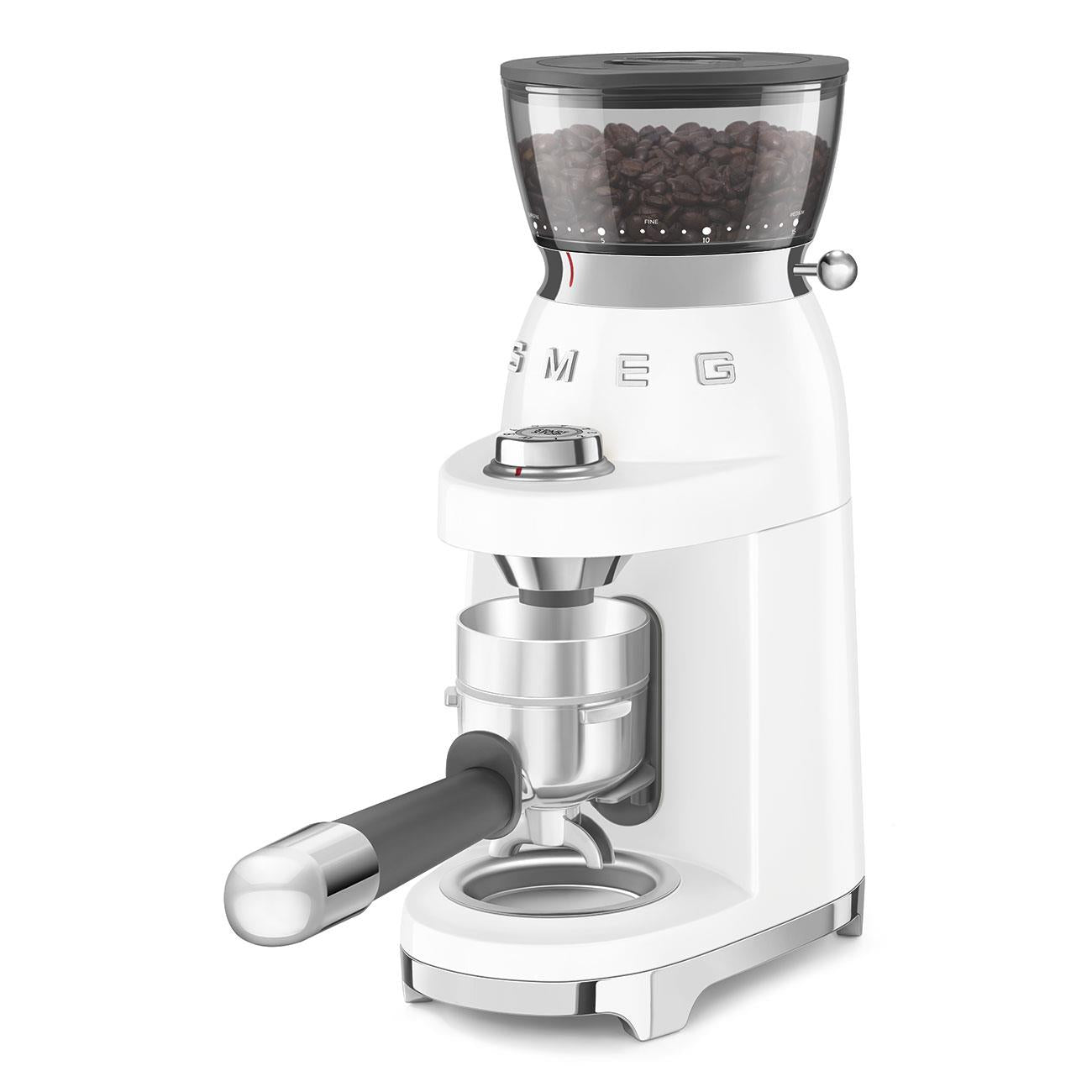 Smeg 50’S Style Retro Coffee Grinder (White)