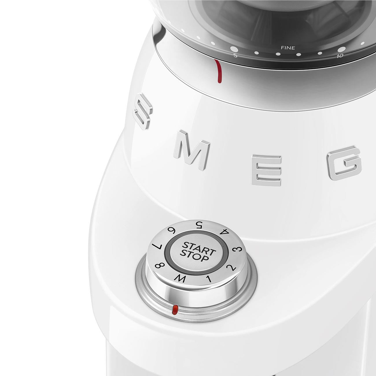 Smeg 50’S Style Retro Coffee Grinder (White)