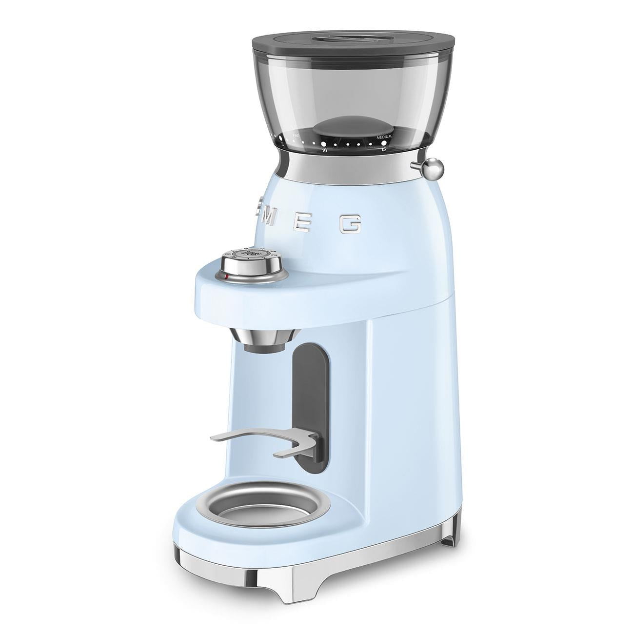 Smeg 50’S Style Retro Coffee Grinder (Pastel Blue)
