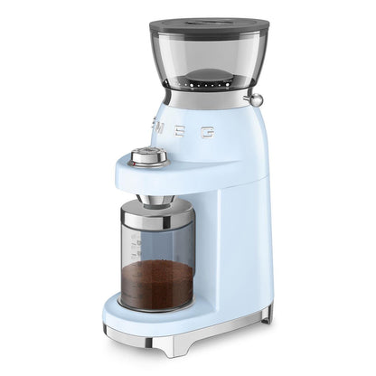 Smeg 50’S Style Retro Coffee Grinder (Pastel Blue)