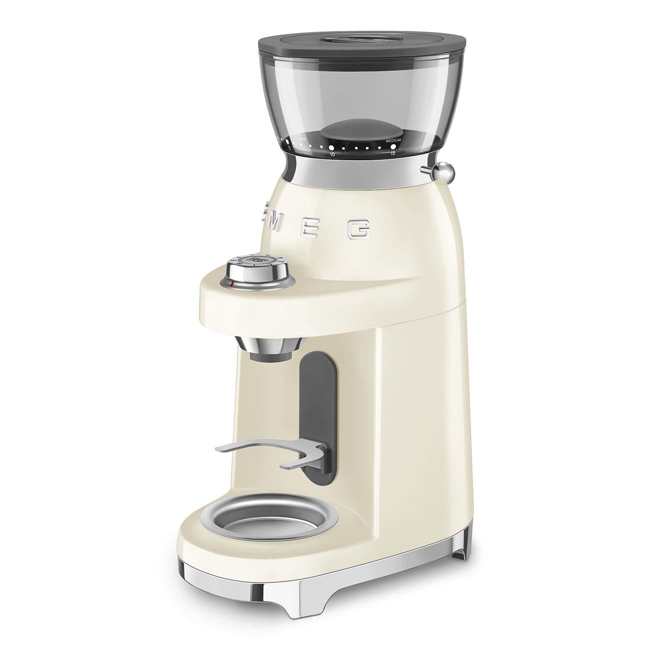 Smeg 50’S Style Retro Coffee Grinder (Cream)