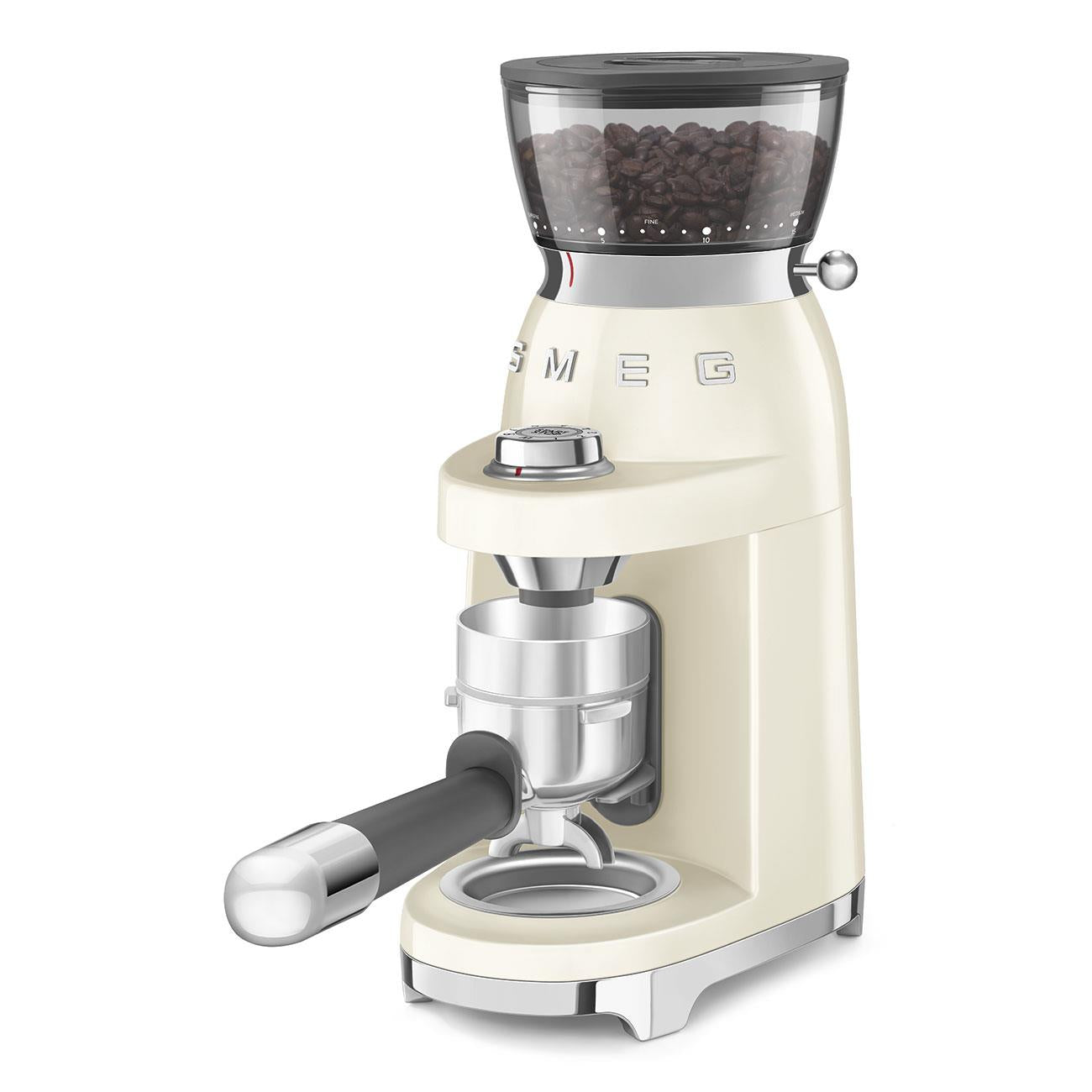 Smeg 50’S Style Retro Coffee Grinder (Cream)