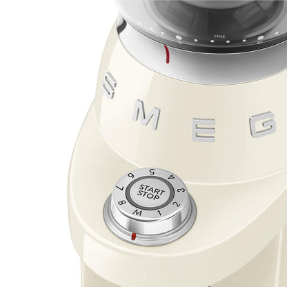 Smeg 50’S Style Retro Coffee Grinder (Cream)