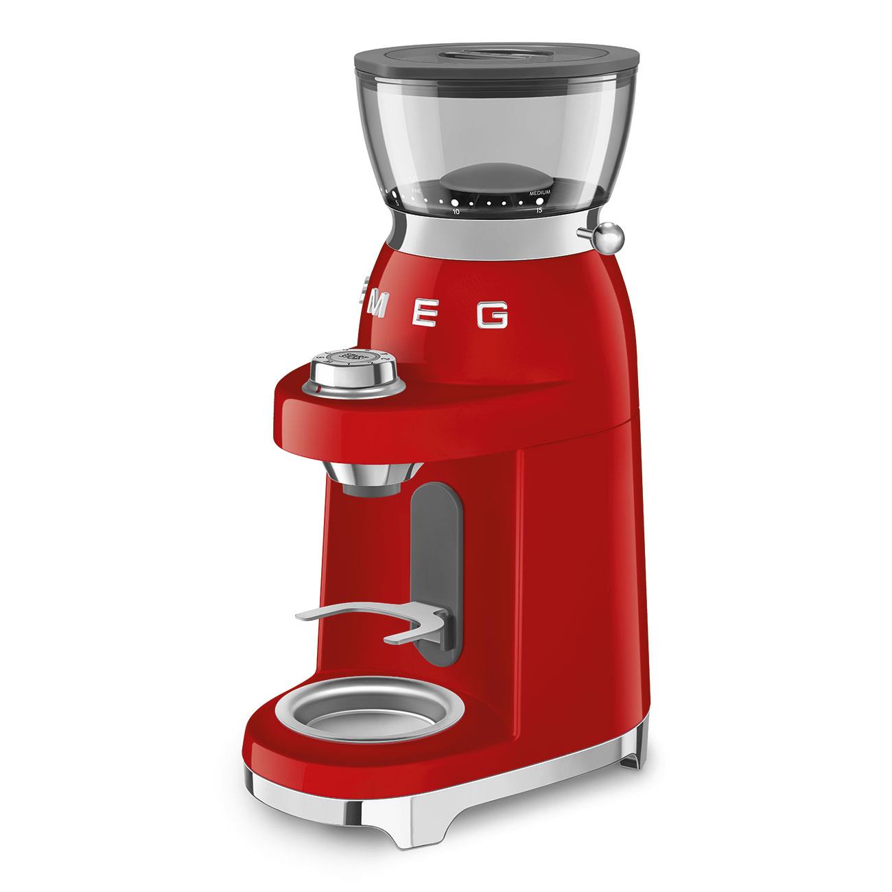 Smeg 50’S Style Retro Coffee Grinder (Red)