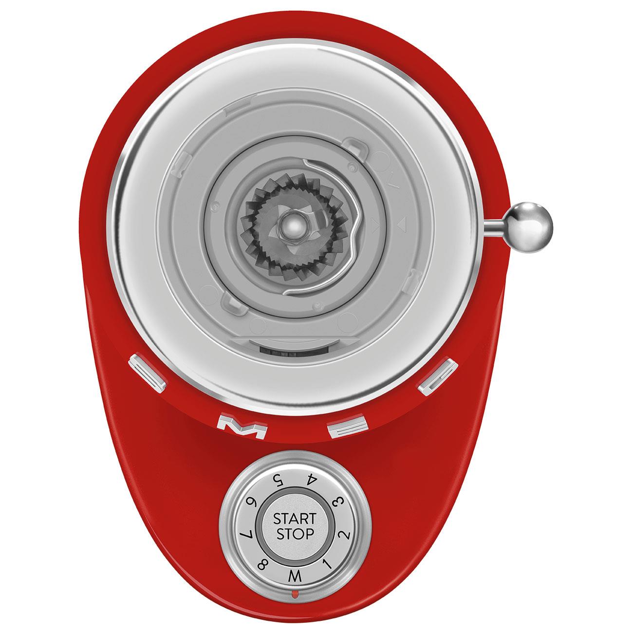 Smeg 50’S Style Retro Coffee Grinder (Red)
