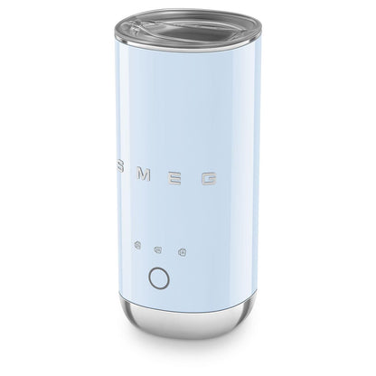 Smeg 50’S Style Retro Mini Milk Frother (Pastel Blue)