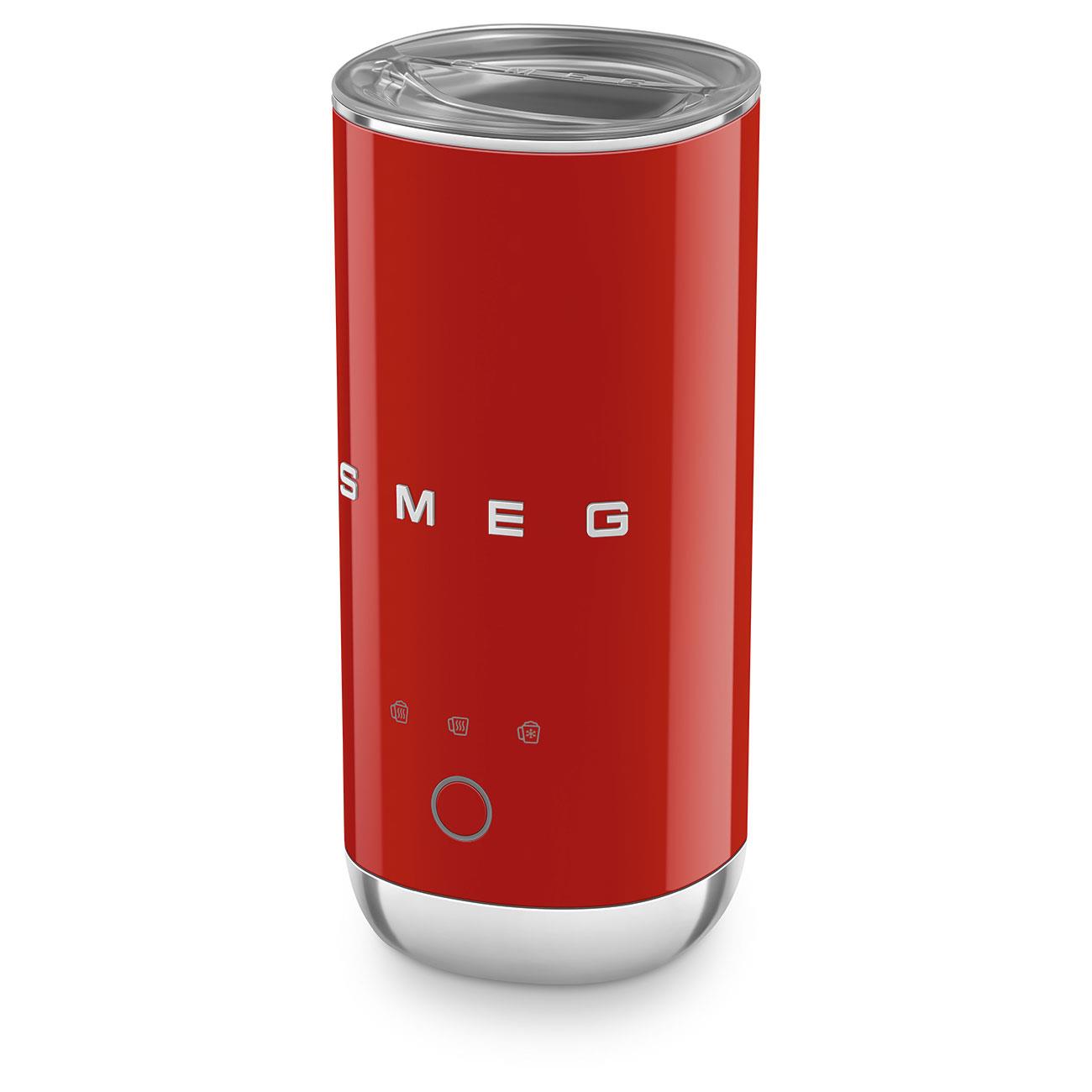 Smeg 50’S Style Retro Mini Milk Frother (Red)