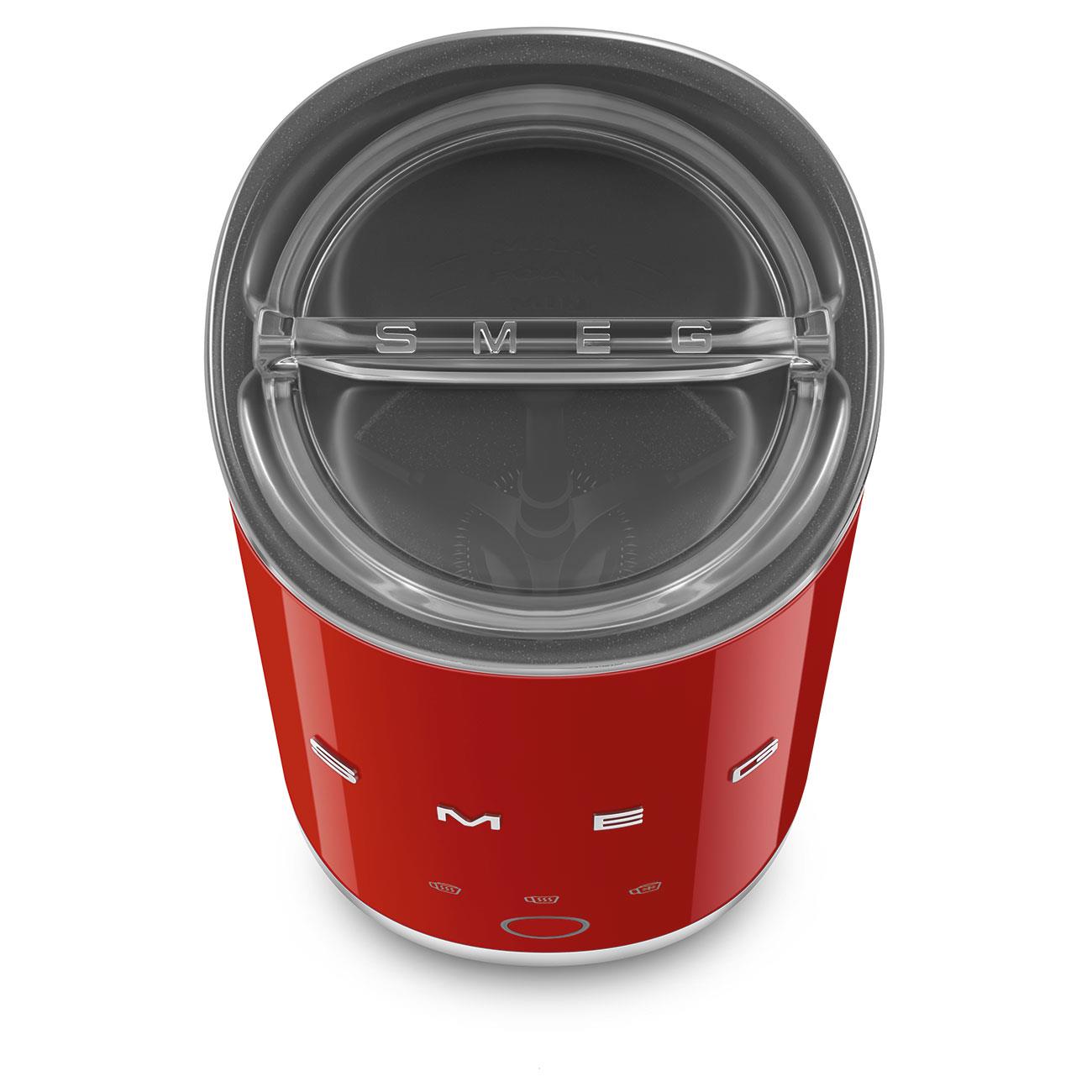 Smeg 50’S Style Retro Mini Milk Frother (Red)
