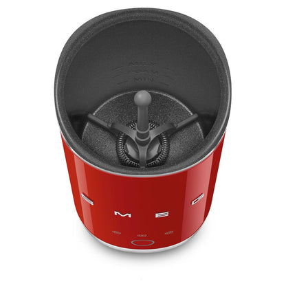 Smeg 50’S Style Retro Mini Milk Frother (Red)