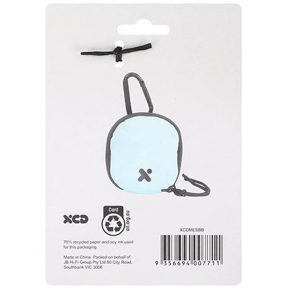 XCD Earbud  and Accessory Soft Case with Clip (Blue)