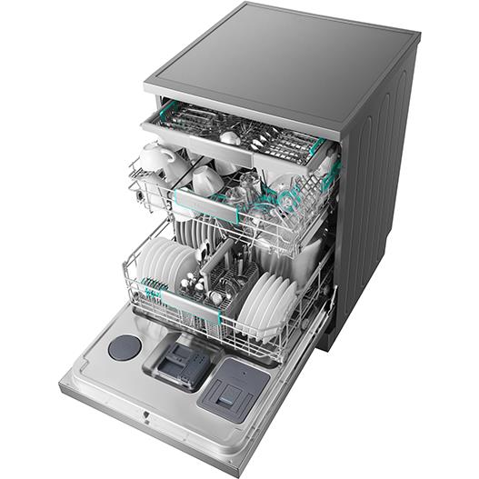 Hisense HS9B16FB Series 9 16 Place Setting Freestanding Dishwasher (Black Stainless Steel)
