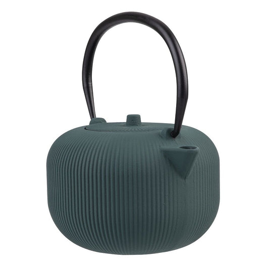 Teaology Serenity Cast Iron Teapot - 700Ml - Teal