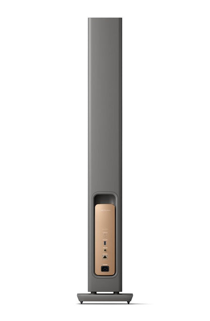 KEF LS60 Wireless Hifi Speakers Pair (Titanium Grey)