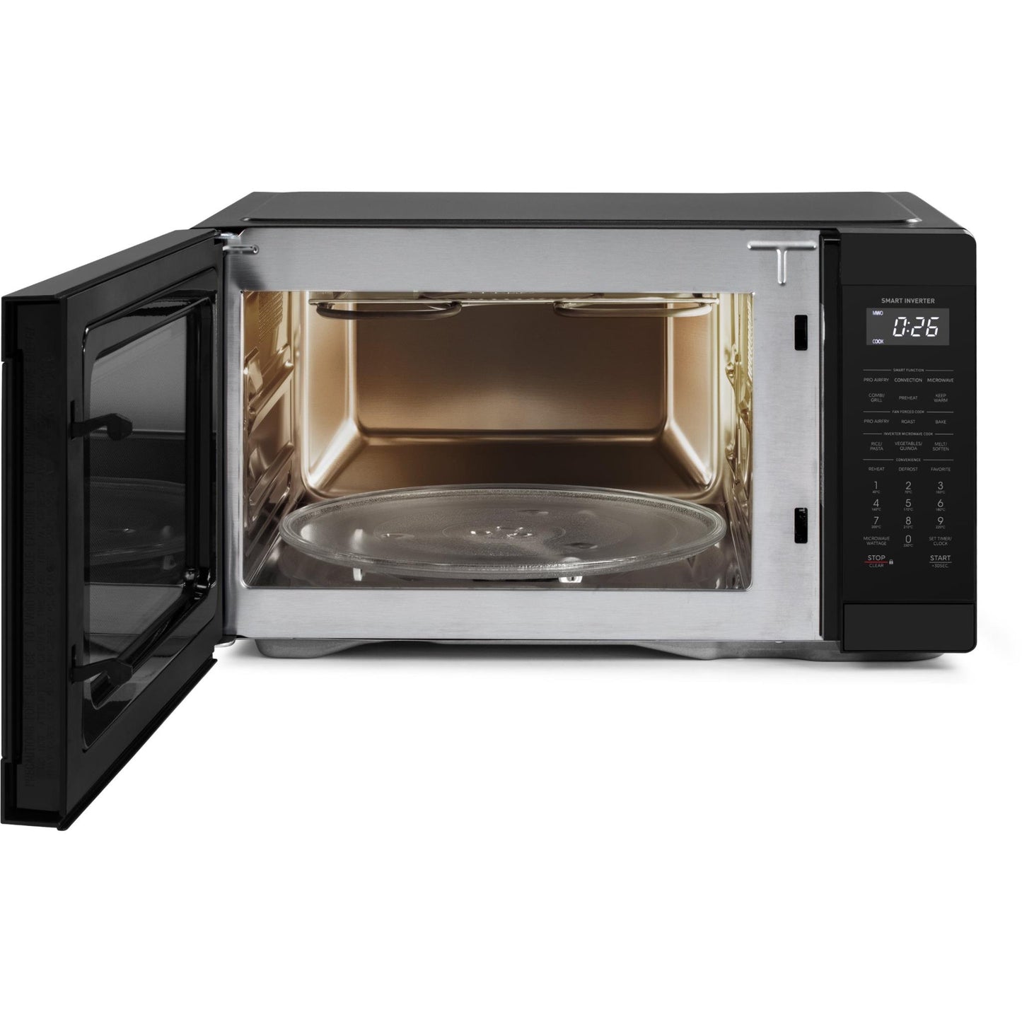 Sharp 26L Pro Airfry Convection Microwave (Black)