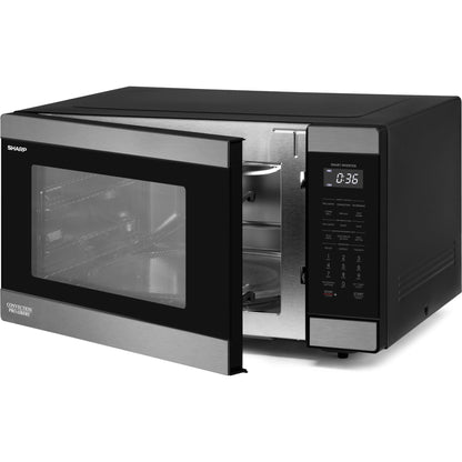 Sharp 36L Pro Airfry Convection Microwave (Black Stainless}