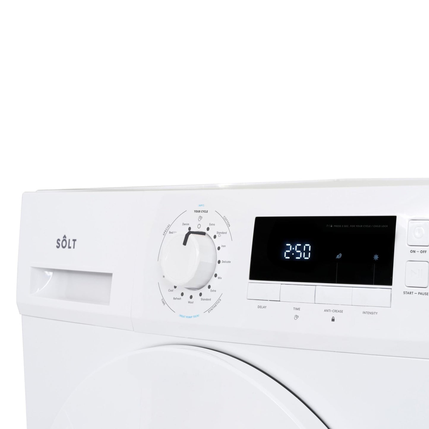 Solt GGSHPD800S2W 8kg Heat Pump Dryer