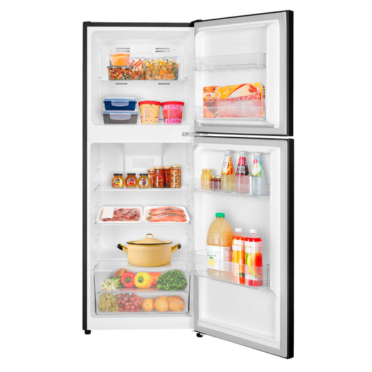 TCL P220TMB 197L Top Mount Fridge (Black)