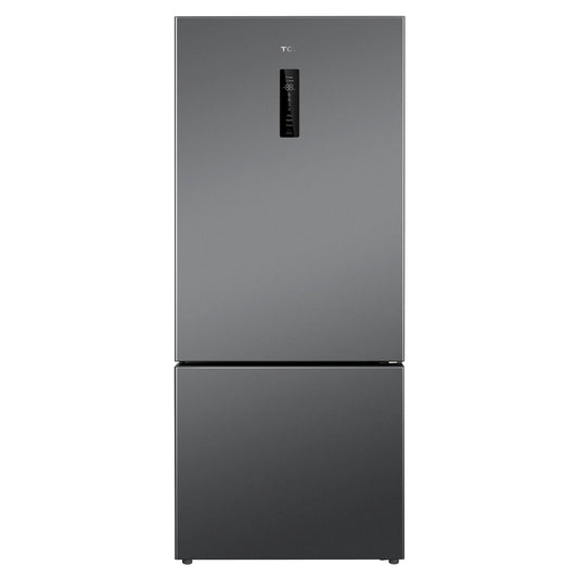TCL P445BFG 416L Bottom Mount Fridge (Grey)