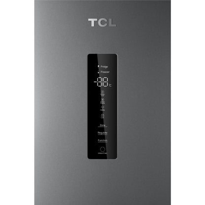 TCL P445BFG 416L Bottom Mount Fridge (Grey)