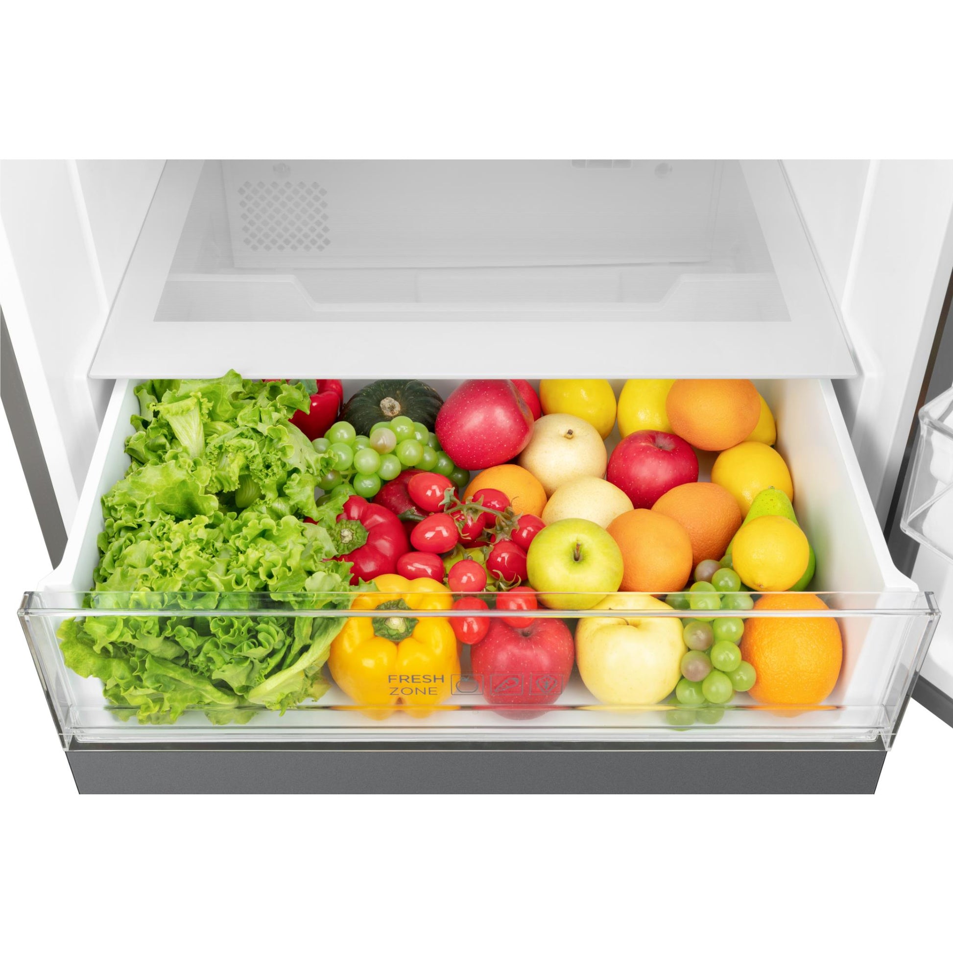 TCL P445BFG 416L Bottom Mount Fridge (Grey)