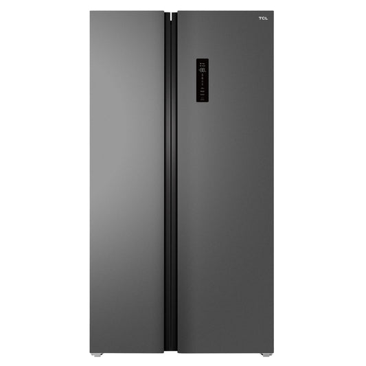 TCL P525SBC 505L Side by Side Fridge (Grey)