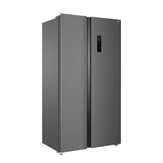 TCL P525SBC 505L Side by Side Fridge (Grey)