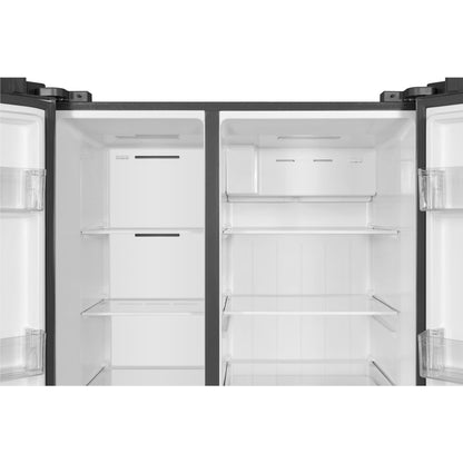 TCL P525SBC 505L Side by Side Fridge (Grey)