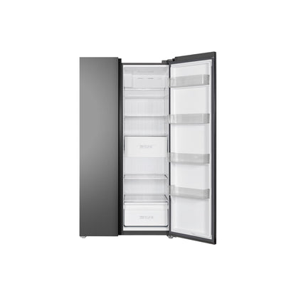 TCL P525SBC 505L Side by Side Fridge (Grey)