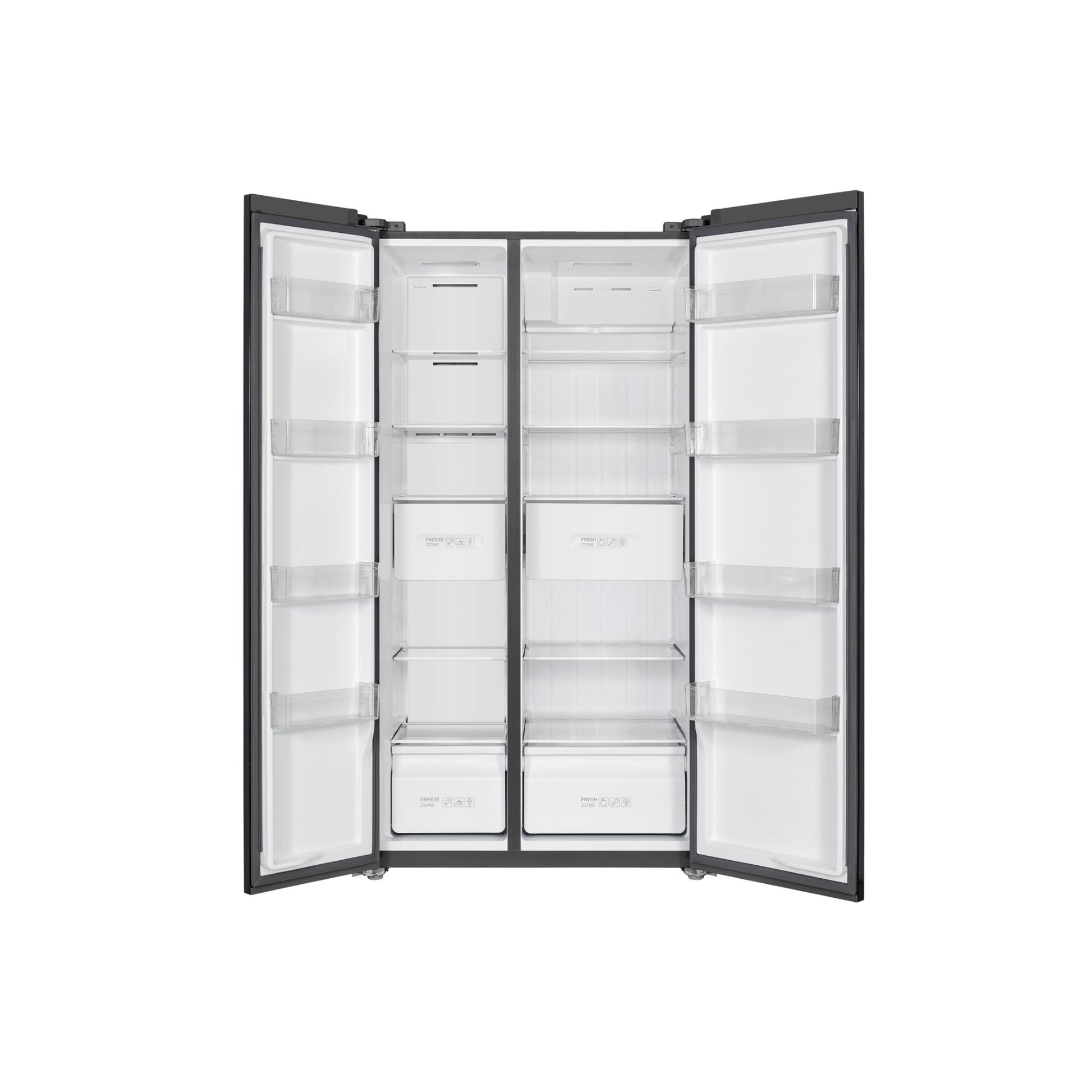 TCL P525SBC 505L Side by Side Fridge (Grey)