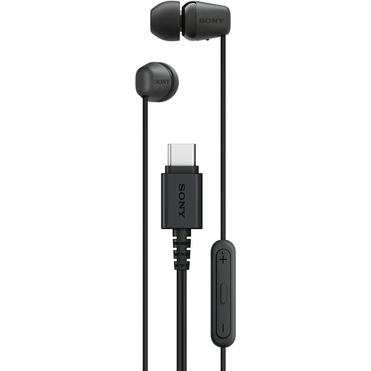 Sony IER-EX15C USB-C Wired In-Ear Headphones (Black)
