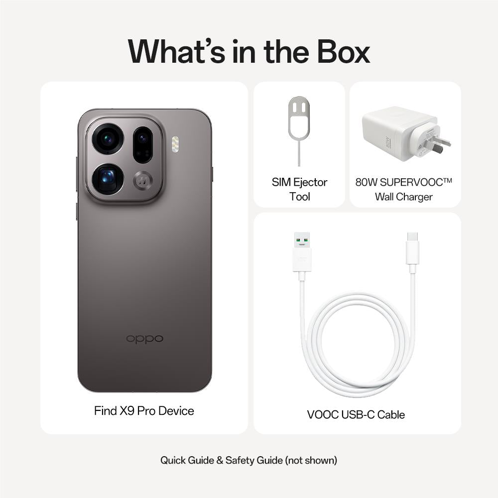 OPPO Find X9 Pro 5G 512GB (Titanium Charcoal)