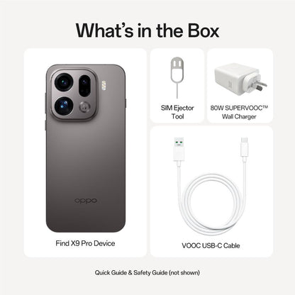 OPPO Find X9 Pro 5G 512GB (Titanium Charcoal)