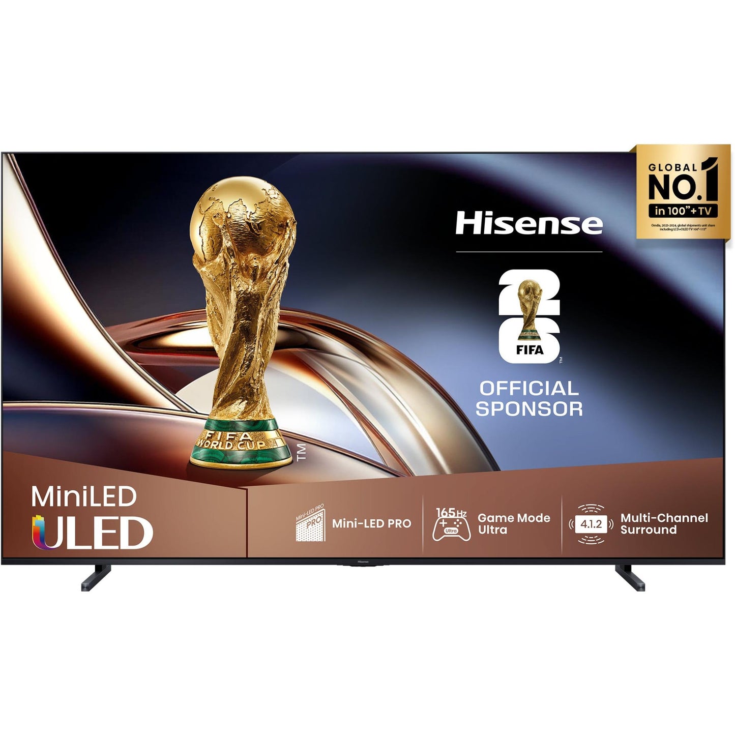 Hisense 100" U8QAU ULED MiniLED  4K QLED Smart TV [2025]