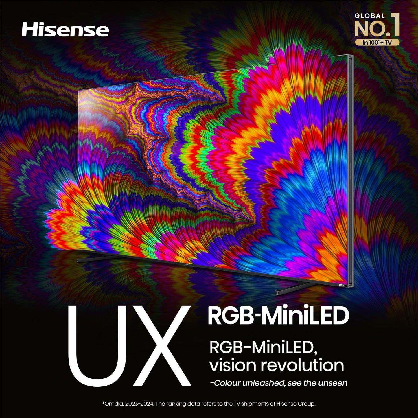 Hisense 100" UX ULED 4K UHD RGB Mini-LED Smart TV [2025]