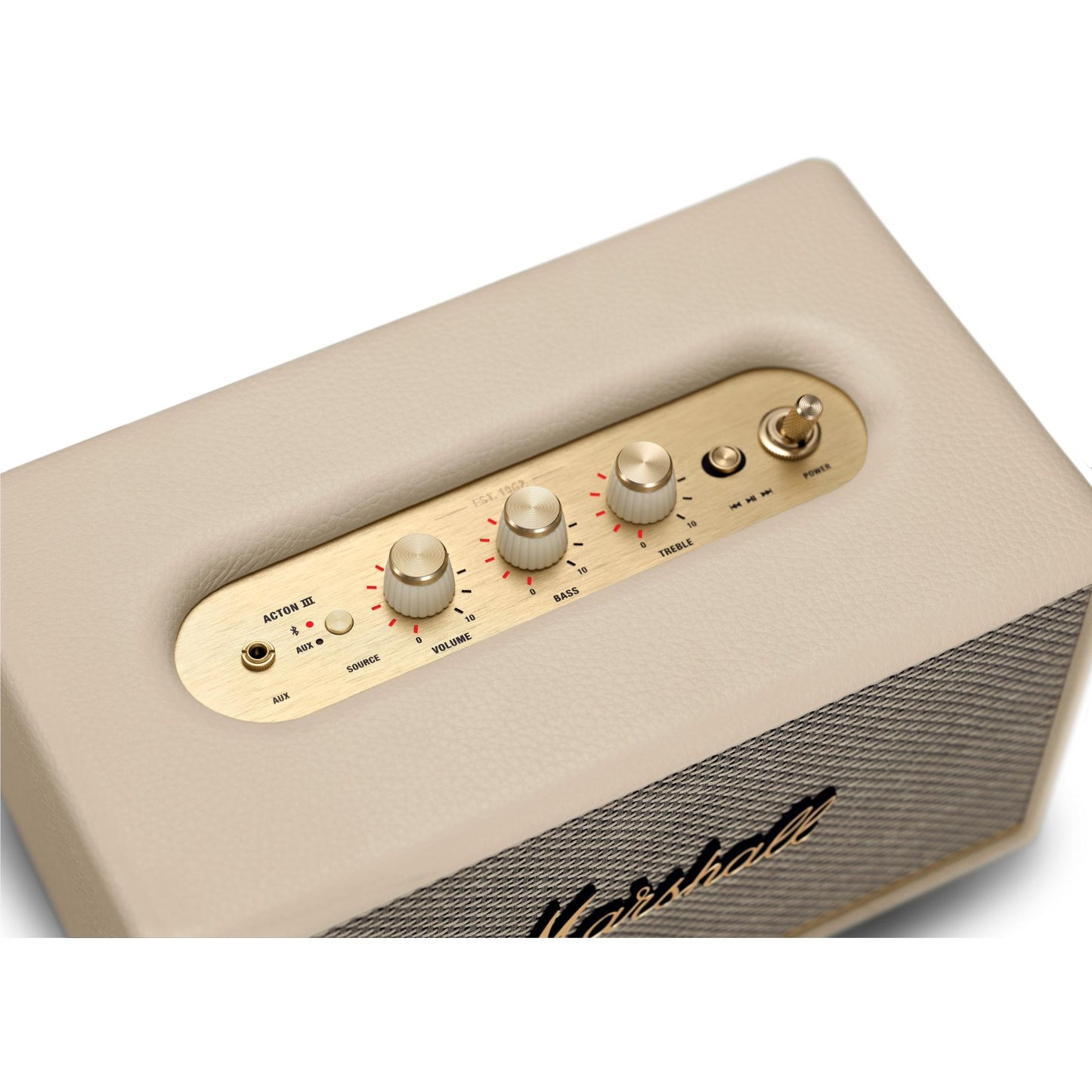 Marshall Acton III Wireless Bluetooth Home Speaker (Cream)
