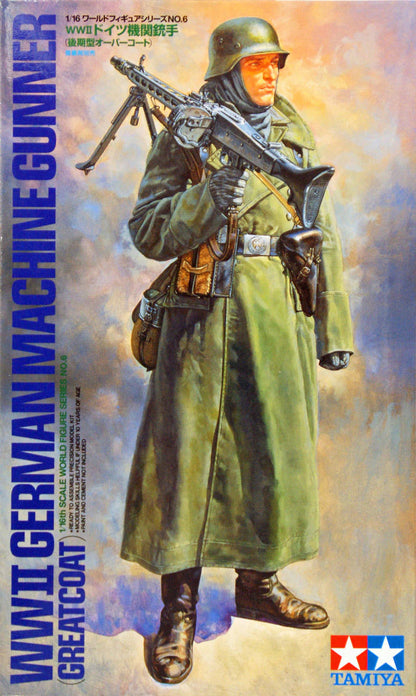 Tamiya 1/16 WWII German Machine Gunner (Great Coat)
