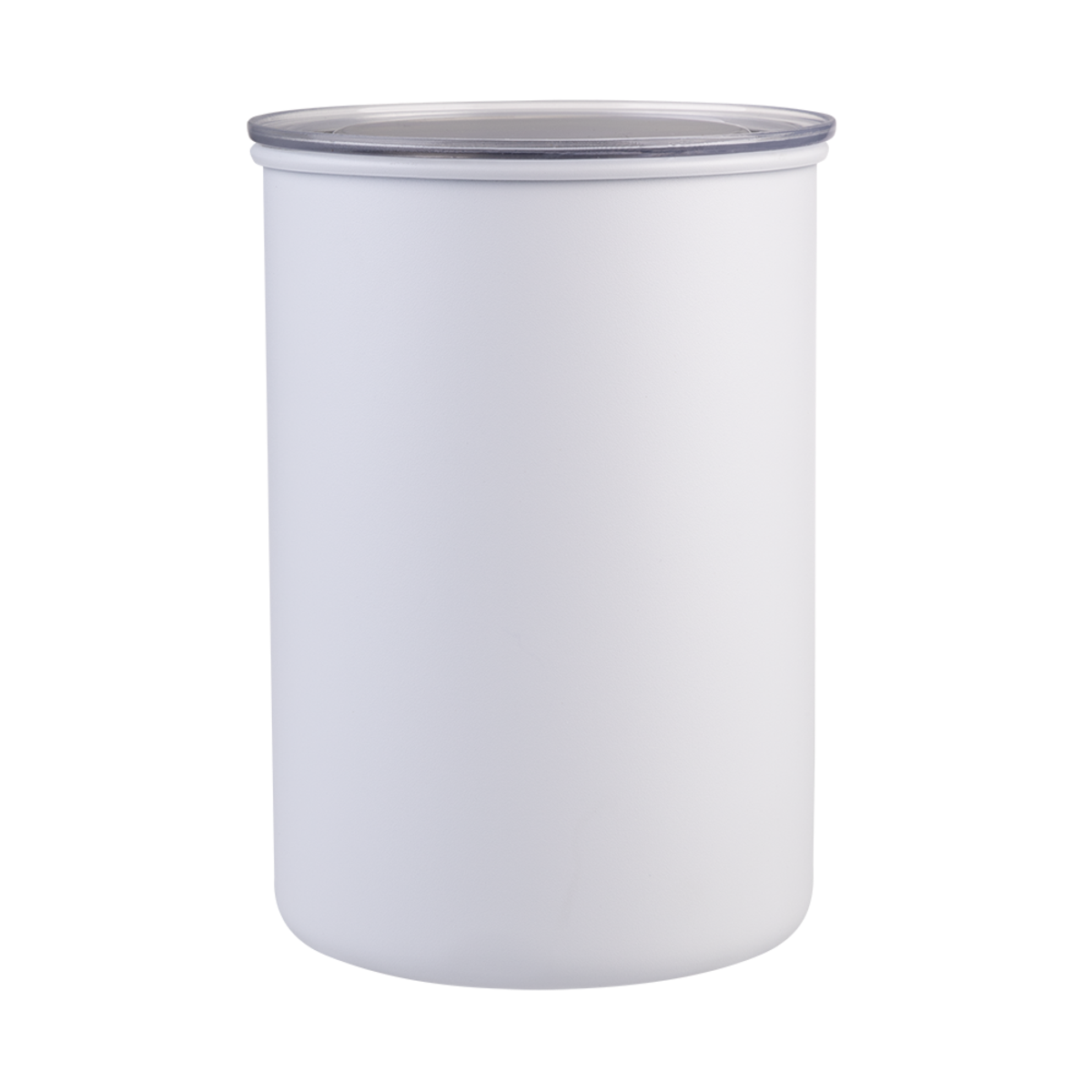 Casabarista Stainless Steel Vacuum Coffee Canister 1.3L - White