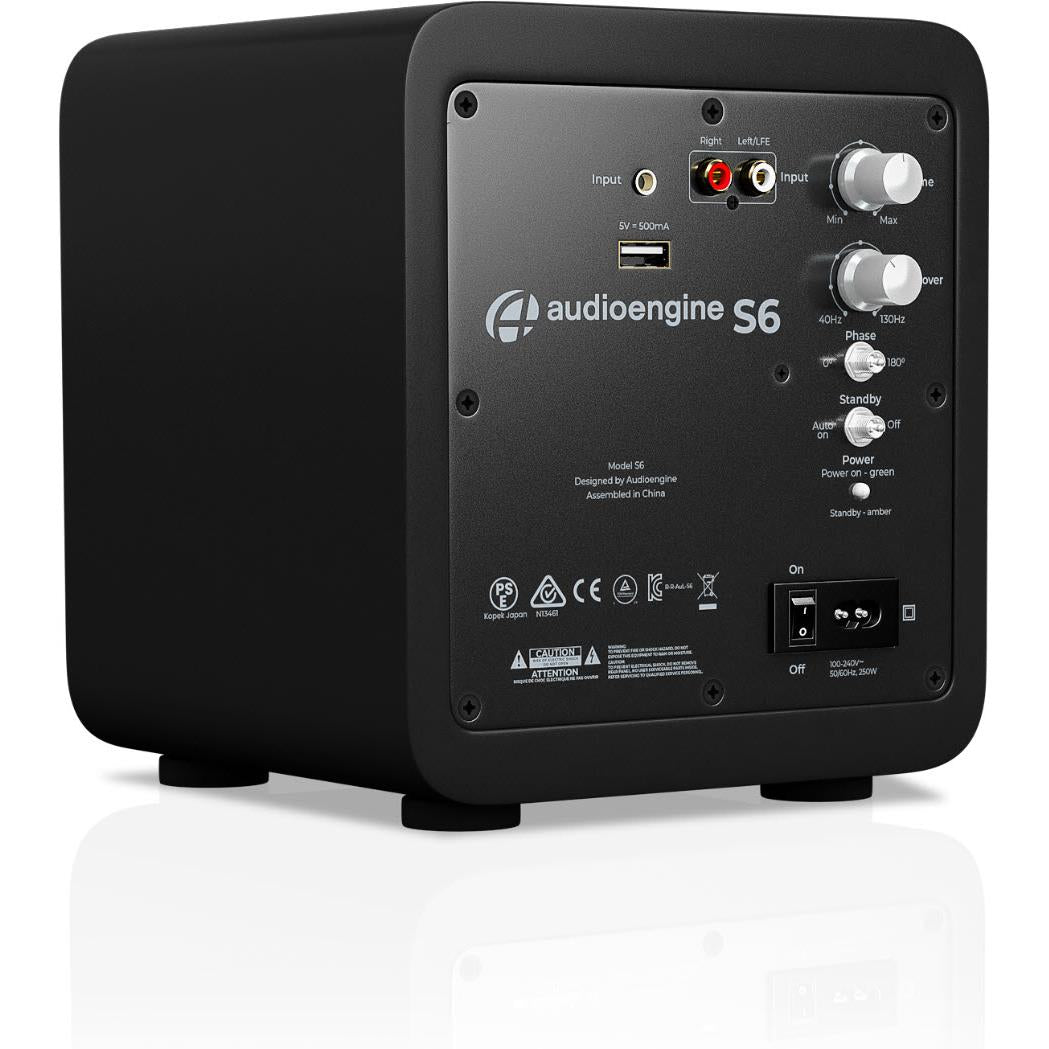Audioengine S6 Subwoofer (Black)