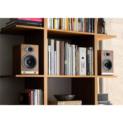 Audioengine HD5 Wireless Speakers (Walnut)