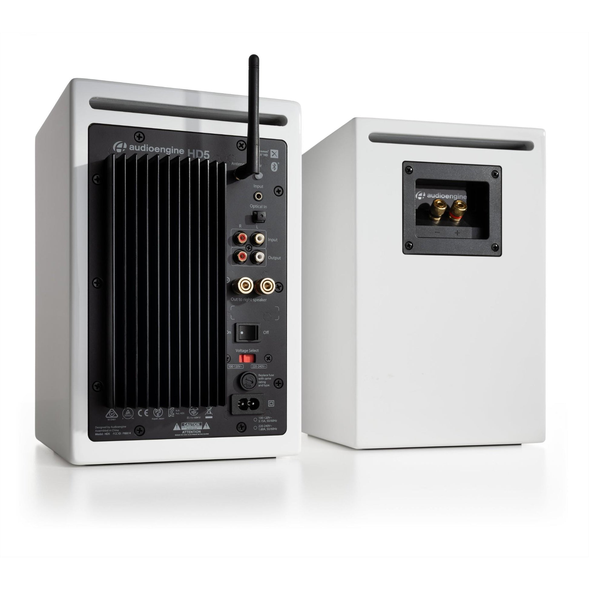 Audioengine HD5 Wireless Speakers (White)