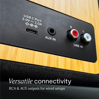 Marley Get Together Duo 2 Bookshelf Speakers (Signature Black)