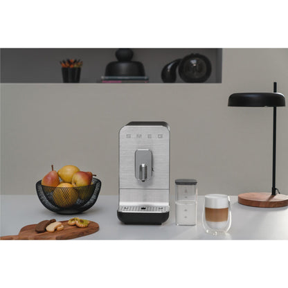 Smeg BCC13 Bean to Cup Fully Automatic Coffee Machine with AutoMilk (Matte Black)